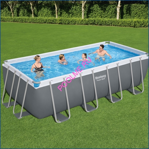Каркасный бассейн Bestway 56670, размер 4.88 x 2.44 x 1.22 м