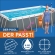 Каркасный бассейн Bestway 56670, размер 4.88 x 2.44 x 1.22 м