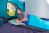 Спальный мешок Bestway 2-в-1 Wanderlite™ со встроенным надувным ковриком 203 x 75 x 9 см, артикул 68123
