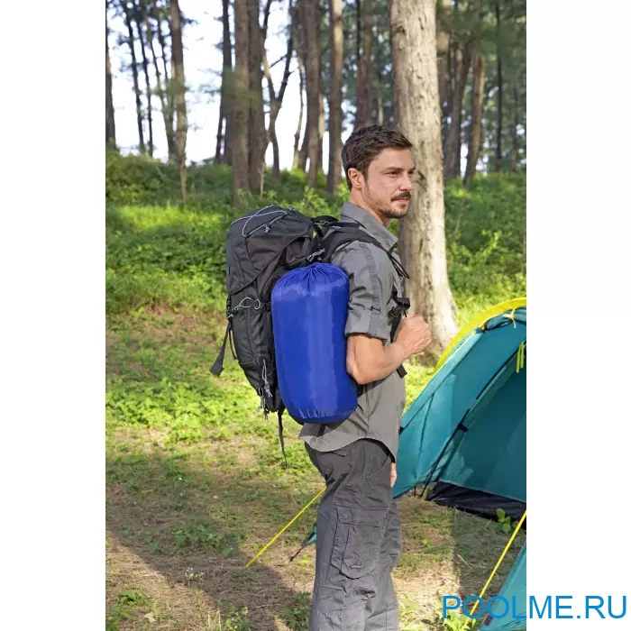 Спальный мешок Bestway 2-в-1 Wanderlite™ со встроенным надувным ковриком 203 x 75 x 9 см, артикул 68123 Спальный мешок Bestway 2-в-1 Wanderlite™ со встроенным надувным ковриком 203 x 75 x 9 см, артикул 68123