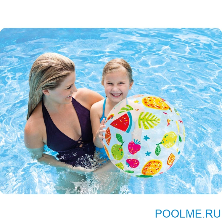 Надувной мяч INTEX "Арбуз" 51 см, артикул 59040-W