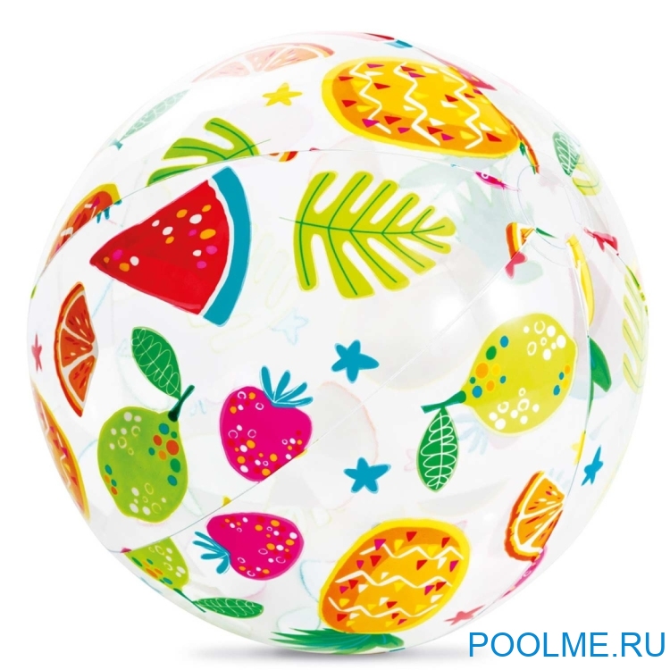 Надувной мяч INTEX "Арбуз" 51 см, артикул 59040-W Надувной мяч INTEX "Арбуз" 51 см, артикул 59040-W