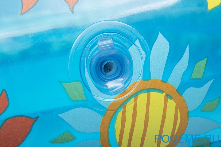 Детский надувной бассейн Bestway "Happy Flora" 3.05 x 1.83 x 0.56 м, артикул 54121 Детский надувной бассейн Bestway "Happy Flora" 3.05 x 1.83 x 0.56 м, артикул 54121