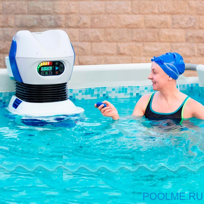 Противоток навесной Bestway с пультом д/у для каркасных бассейнов от 4.57 м, артикул 58517 Противоток навесной Bestway с пультом д/у для каркасных бассейнов от 4.57 м, артикул 58517