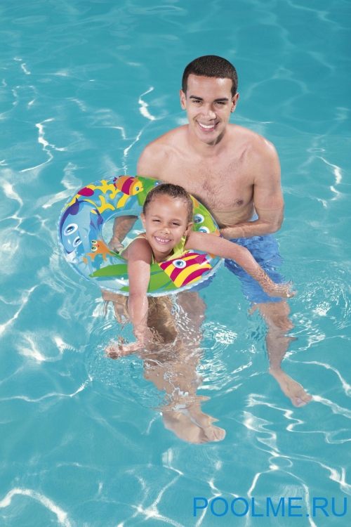 Надувной круг Bestway Adventure &quot;Рыбки&quot; 51 см, артикул 36013-F