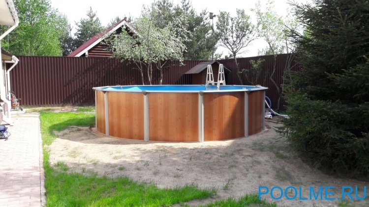 Запасная пленка к бассейну Atlantic Pool 4.6 x 1.32 м (0.4 мм) голубая, артикул LI154820