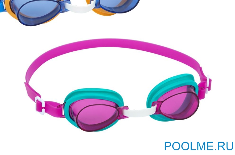Очки для плавания Bestway Aqua Burst Essential фиолетовые для детей от 3 лет, артикул 21002 Очки для плавания Bestway Aqua Burst Essential фиолетовые для детей от 3 лет, артикул 21002