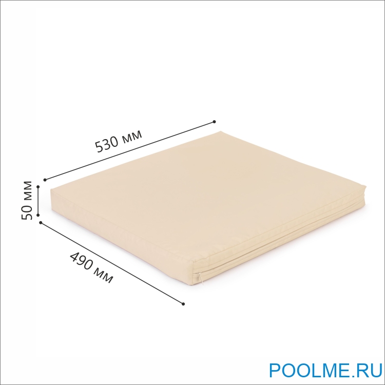 Подушка для мебели Ротанг 49 x 53 x 5 см, арт. M9085 Подушка для мебели Ротанг 49 x 53 x 5 см, арт. M9085