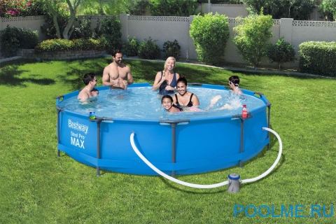 Каркасный бассейн Bestway 56984, размер 3.05 x 1.0 м