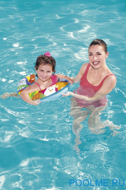 Надувной круг Bestway Adventure "Пингвины" 51 см, артикул 36113-P Надувной круг Bestway Adventure "Пингвины" 51 см, артикул 36113-P