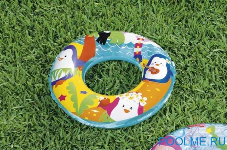 Надувной круг Bestway Adventure "Пингвины" 51 см, артикул 36113-P Надувной круг Bestway Adventure "Пингвины" 51 см, артикул 36113-P