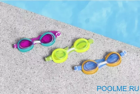 Очки для плавания Bestway Aqua Burst Essential набор 3 шт для детей от 3 лет, артикул 21074 Очки для плавания Bestway Aqua Burst Essential набор 3 шт для детей от 3 лет, артикул 21074