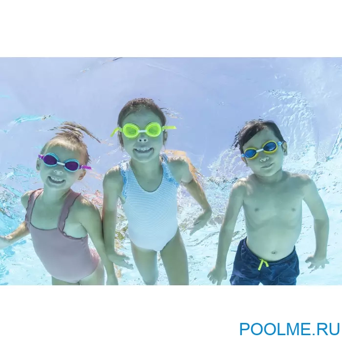 Очки для плавания Bestway Aqua Burst Essential набор 3 шт для детей от 3 лет, артикул 21074 Очки для плавания Bestway Aqua Burst Essential набор 3 шт для детей от 3 лет, артикул 21074