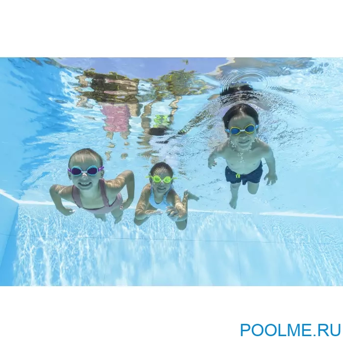 Очки для плавания Bestway Aqua Burst Essential набор 3 шт для детей от 3 лет, артикул 21074 Очки для плавания Bestway Aqua Burst Essential набор 3 шт для детей от 3 лет, артикул 21074