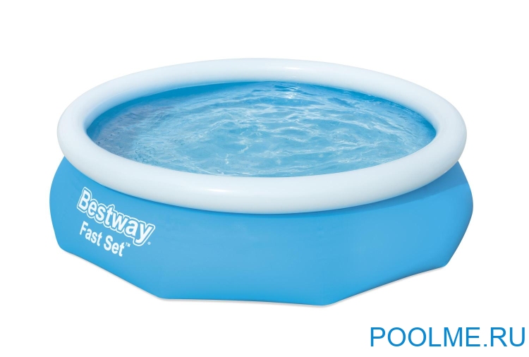 Надувной бассейн Bestway Fast Set 3.05 x 0.76 м, артикул 57266 Надувной бассейн Bestway Fast Set 3.05 x 0.76 м, артикул 57266