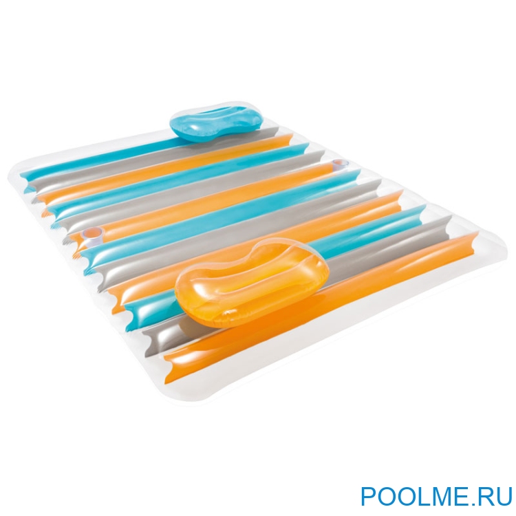 Матрас INTEX "Пляж" с подушками 198 x 160 см, артикул 56897 Матрас INTEX "Пляж" с подушками 198 x 160 см, артикул 56897