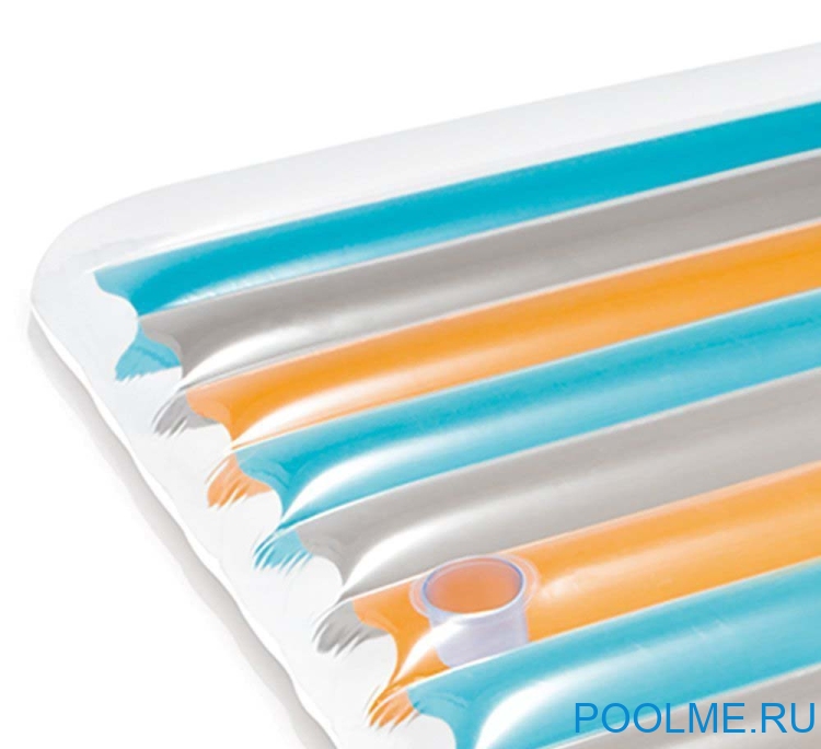 Матрас INTEX "Пляж" с подушками 198 x 160 см, артикул 56897 Матрас INTEX "Пляж" с подушками 198 x 160 см, артикул 56897