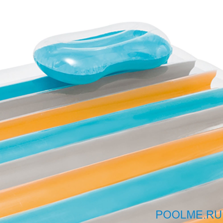 Матрас INTEX "Пляж" с подушками 198 x 160 см, артикул 56897 Матрас INTEX "Пляж" с подушками 198 x 160 см, артикул 56897