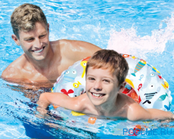 Надувной круг INTEX 61 см "Рыбки", артикул 59241-F Надувной круг INTEX 61 см "Рыбки", артикул 59241-F