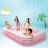 Надувной бассейн INTEX Pink Swim Center 305 x 183 x 56 см, артикул 58487 Надувной бассейн INTEX Pink Swim Center 305 x 183 x 56 см, артикул 58487
