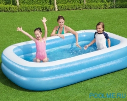 Детский надувной бассейн Bestway 2.62 x 1.75 x 0.51 м, артикул 54006