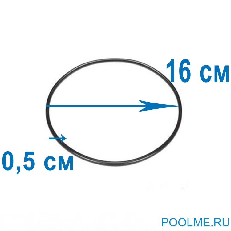 Уплотнительное кольцо INTEX к шестиходовому клапану песчаных фильтров, артикул 11379