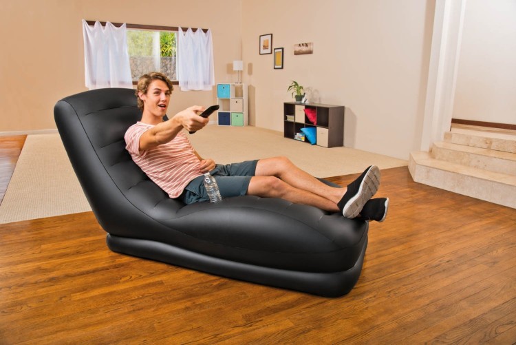 Надувное кресло-шезлонг INTEX Mega Lounge 81 x 173 x 91 см, артикул 68585