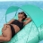 Надувной матрас Bestway Comfy Chill с солнцезащитным навесом 178 x 102 см, артикул 43729 Надувной матрас Bestway Comfy Chill с солнцезащитным навесом 178 x 102 см, артикул 43729