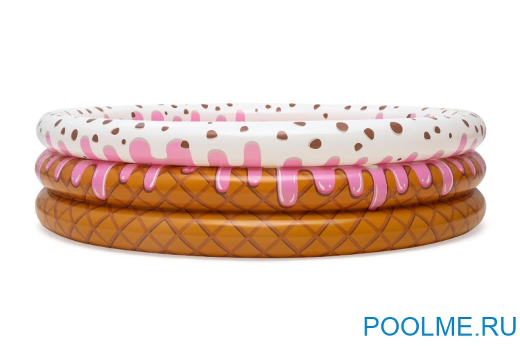 Детский надувной бассейн Bestway "Праздник мороженого" 1.60 x 0.38 м, артикул 51144 Детский надувной бассейн Bestway "Праздник мороженого" 1.60 x 0.38 м, артикул 51144