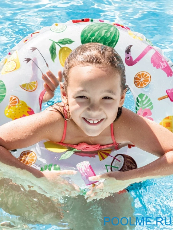 Надувной круг INTEX 61 см &quot;Фламинго&quot;, артикул 59241-C