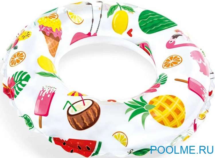 Надувной круг INTEX 61 см &quot;Фламинго&quot;, артикул 59241-C