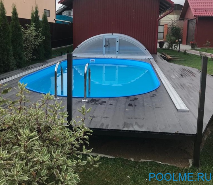 Каркасный бассейн Summer Fun 6 x 3.2 x 1.5 м для дачи Каркасный бассейн Summer Fun 6 x 3.2 x 1.5 м для дачи