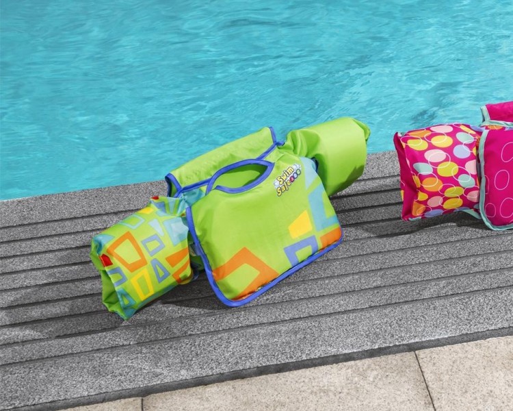 Нарукавники Bestway Swim Safe ABC 3–6 лет, артикул 32174-G