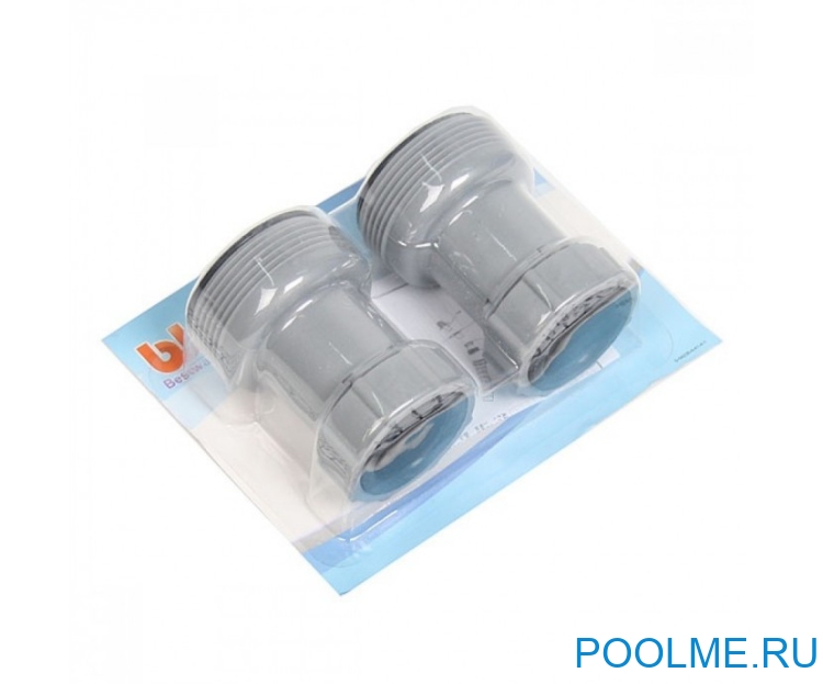 Комплект переходников Bestway для шлангов 32-38 мм (2 шт), артикул 58236 Комплект переходников Bestway для шлангов 32-38 мм (2 шт), артикул 58236