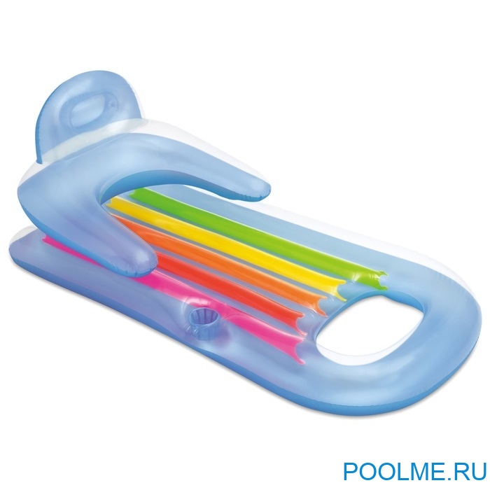 Матрас INTEX &quot;Радуга&quot; голубой 160 x 85 см, артикул 58802-B