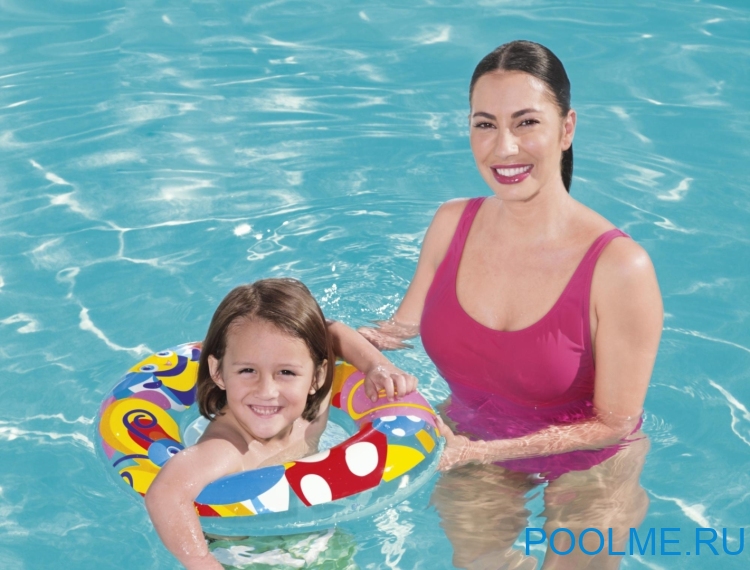 Надувной круг Bestway Adventure "Пчелки" 51 см, артикул 36013-B Надувной круг Bestway Adventure "Пчелки" 51 см, артикул 36013-B