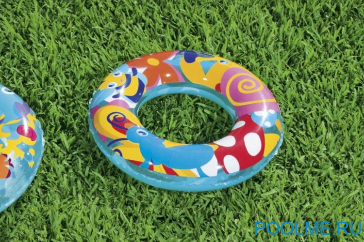 Надувной круг Bestway Adventure "Пчелки" 51 см, артикул 36013-B Надувной круг Bestway Adventure "Пчелки" 51 см, артикул 36013-B
