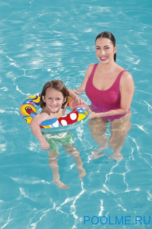Надувной круг Bestway Adventure "Пчелки" 51 см, артикул 36013-B Надувной круг Bestway Adventure "Пчелки" 51 см, артикул 36013-B