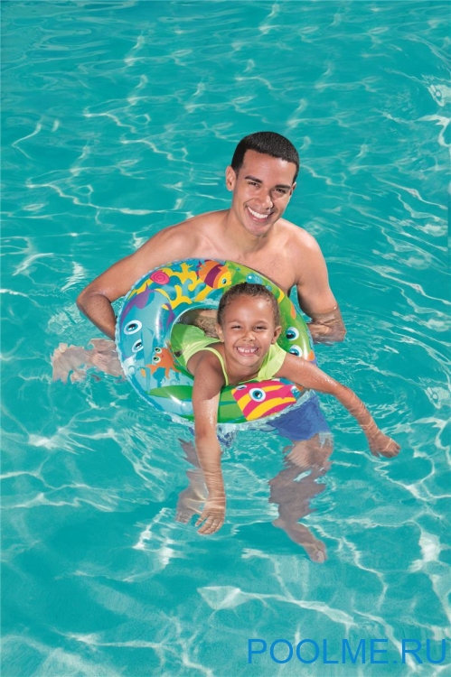 Надувной круг Bestway Adventure "Пчелки" 51 см, артикул 36013-B Надувной круг Bestway Adventure "Пчелки" 51 см, артикул 36013-B