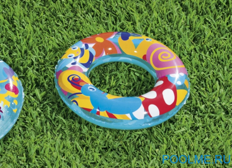 Надувной круг Bestway Adventure "Пчелки" 51 см, артикул 36013-B Надувной круг Bestway Adventure "Пчелки" 51 см, артикул 36013-B