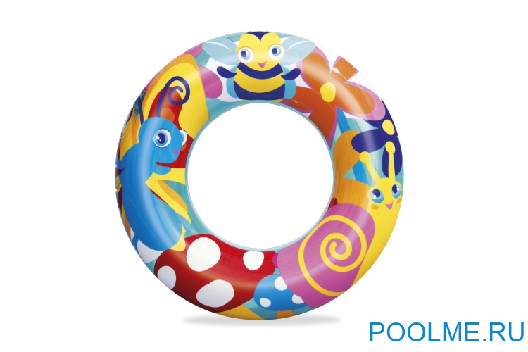 Надувной круг Bestway Adventure "Пчелки" 51 см, артикул 36013-B Надувной круг Bestway Adventure "Пчелки" 51 см, артикул 36013-B
