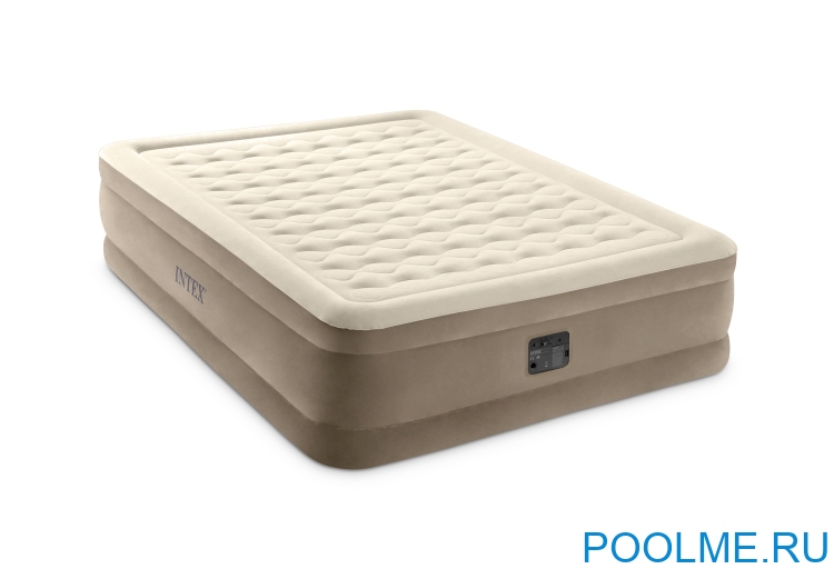 Надувная кровать INTEX Ultra Plush 152 x 203 x 46 см, встроенный насос 220V, артикул 64428 Надувная кровать INTEX Ultra Plush 152 x 203 x 46 см, встроенный насос 220V, артикул 64428