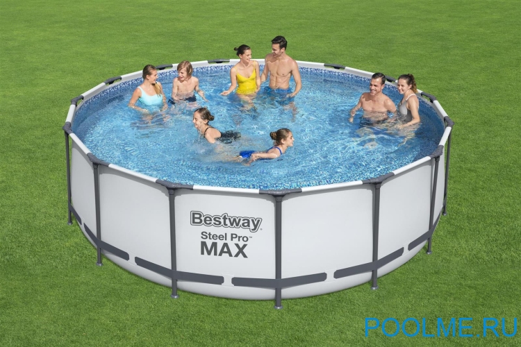 Каркасный бассейн Bestway 56438, размер 4.57 x 1.22 м Каркасный бассейн Bestway 56438, размер 4.57 x 1.22 м