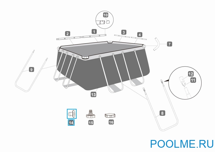 Резиновая заглушка Bestway 32 мм для резиновых и каркасных бассейнов, артикул P6C1418ASS19 Резиновая заглушка Bestway 32 мм для резиновых и каркасных бассейнов, артикул P6C1418ASS19