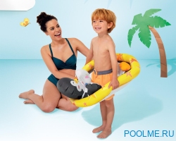 Надувной круг INTEX See-Me-Sit Rider Пингвин 76 x 58 см, артикул 59570-Р