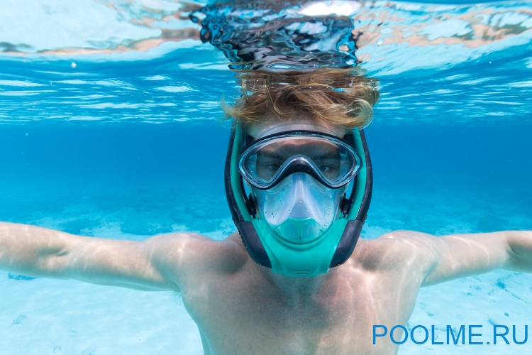 Маска для дайвинга Bestway Flowtech размер M, артикул 24060