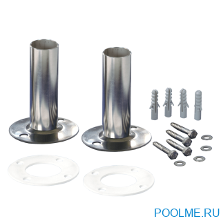 Анкерный фланец для лестниц EMAUX ( комплект 2 шт. ), арт. 08070007 Анкерный фланец для лестниц EMAUX ( комплект 2 шт. ), арт. 08070007