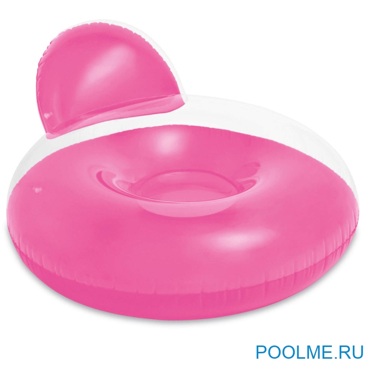 Надувной круг INTEX 137 x 122 см, розовый, артикул 58889-P Надувной круг INTEX 137 x 122 см, розовый, артикул 58889-P