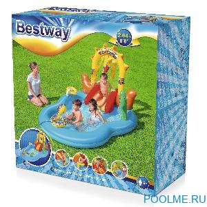Игровой центр Bestway "Wild West" 2.64 x 1.88 x 1.4 м, артикул 53118