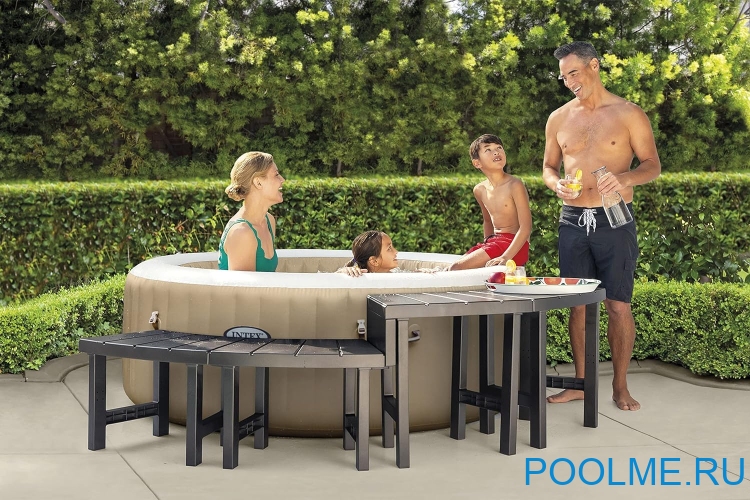 Скамья INTEX для надувных СПА джакузи, артикул 28515 Скамья INTEX для надувных СПА джакузи, артикул 28515